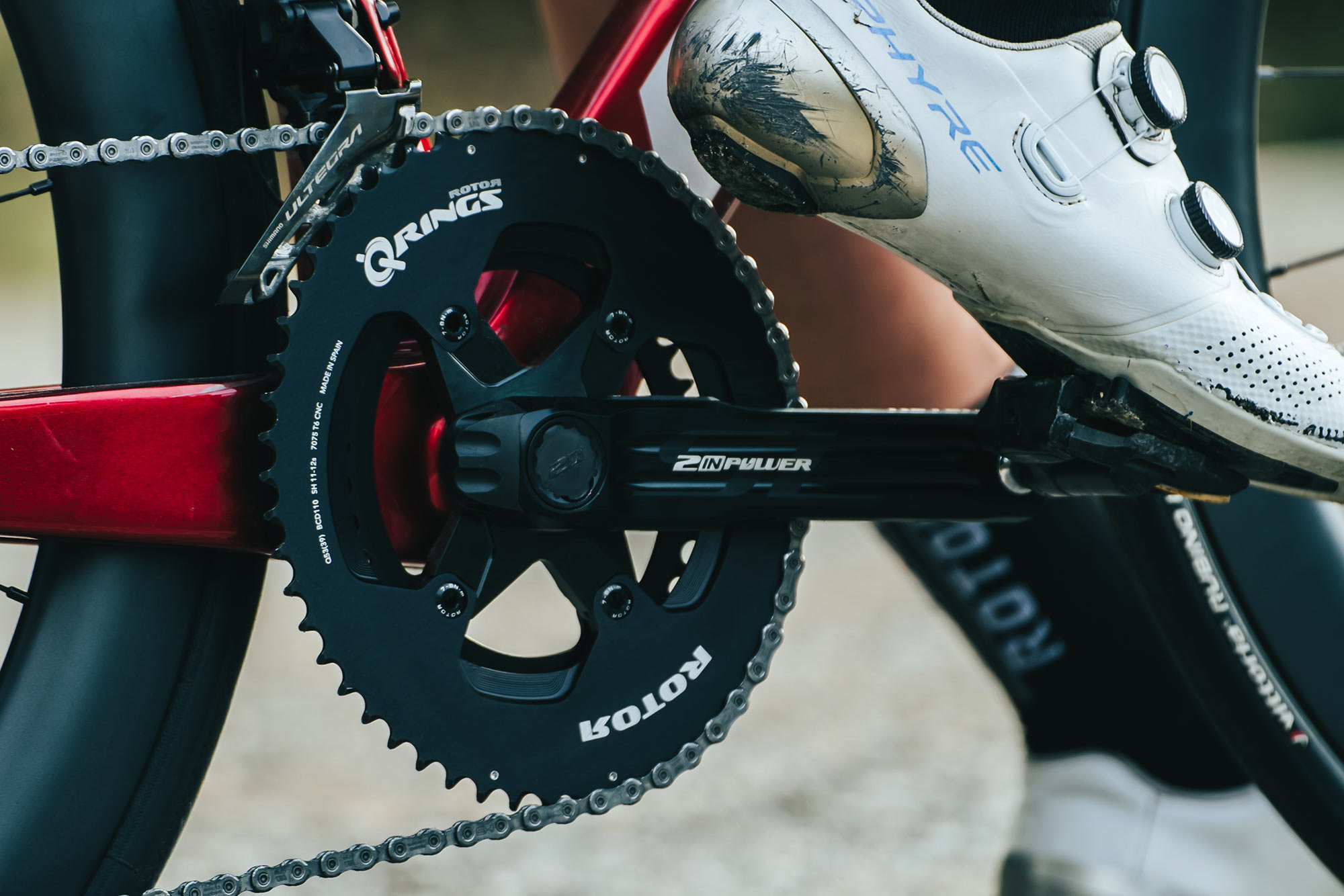 Rotor 2INpower SL is a 530g dual-sided power meter crankset