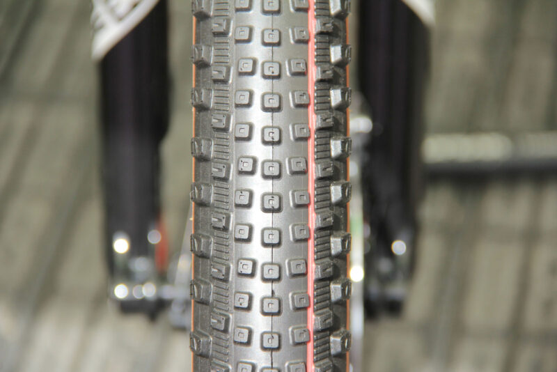 schwalbe new xc race tire lenzerheide 2023 tread pattern closeup